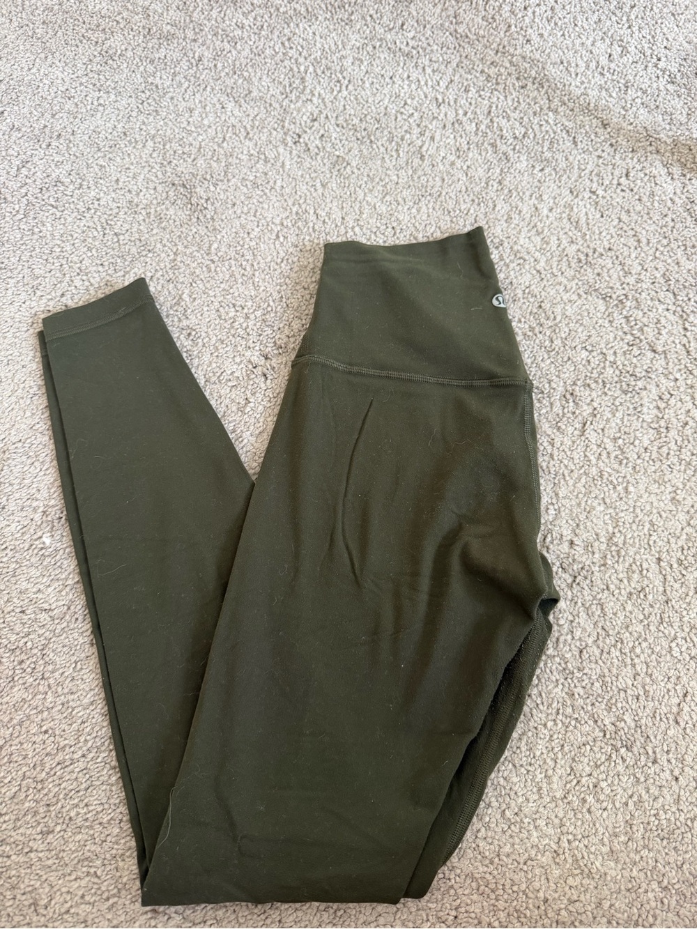lululemon athletica Olive Green Leggings